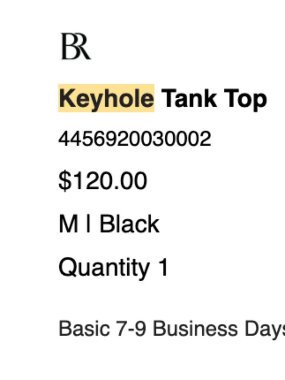 BR Keyhole Tank - Picture 6 of 6